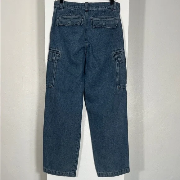 VINTAGE Lee Denim Cargo Pants - Picture 9 of 11